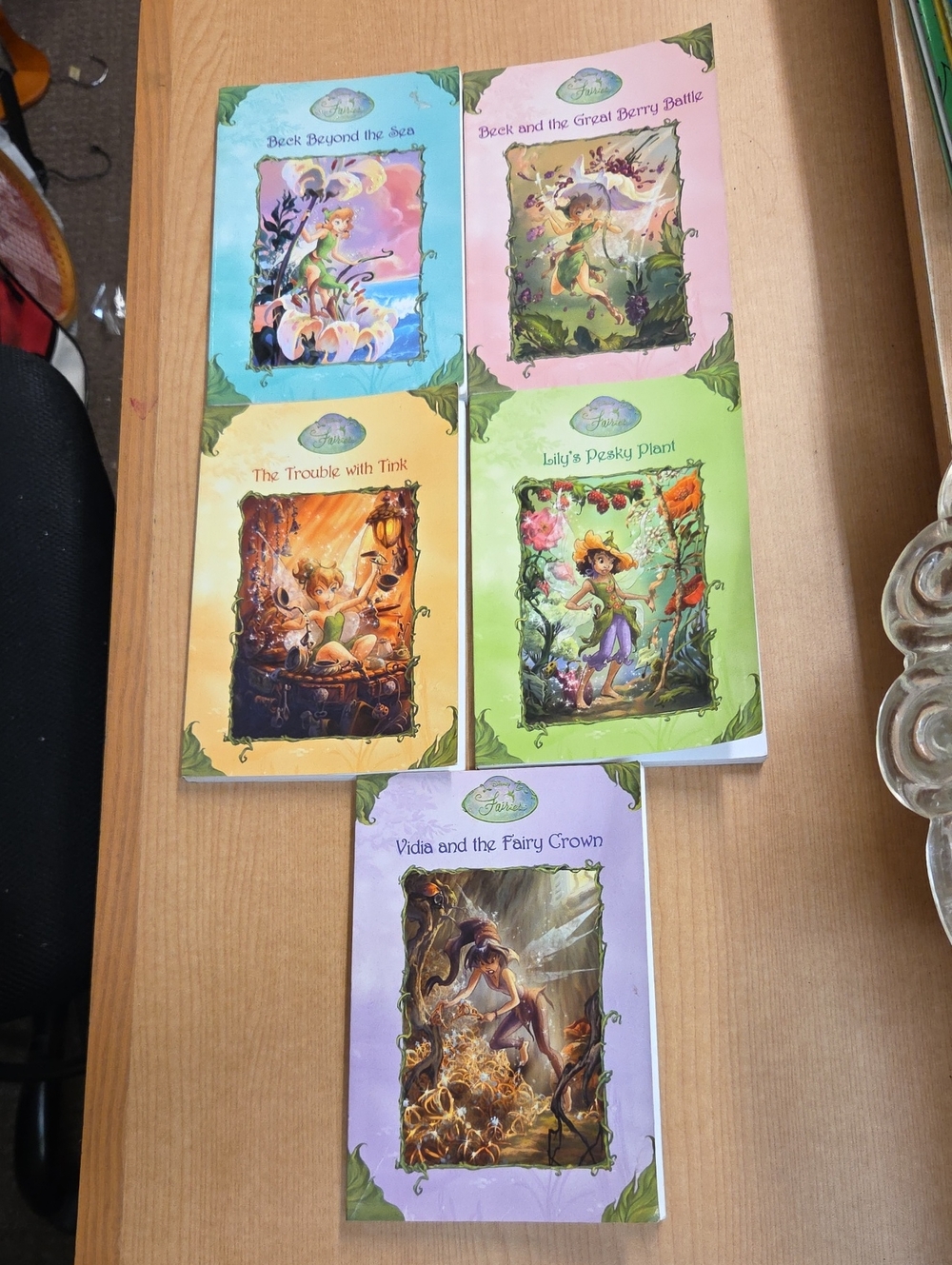 Lot of 5 Disney Fairies Tales of Pixie Hollow Books